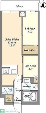 アジールコート練馬中村橋の物件間取画像